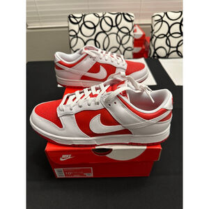 New Nike Dunk Low Championship Red Men’s Size 10.5